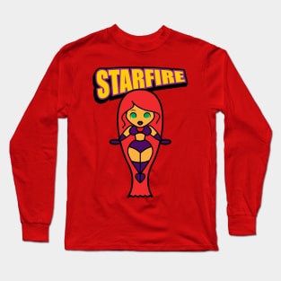 Tooniefied Starfire Long Sleeve T-Shirt